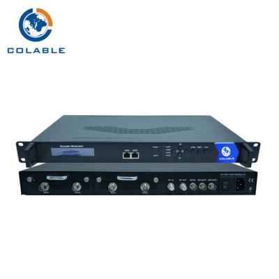 China 4 HD SDI aan de Codeurmodulator van QAM DVB C, H 264 SDI aan rf Hd Encodulator Te koop