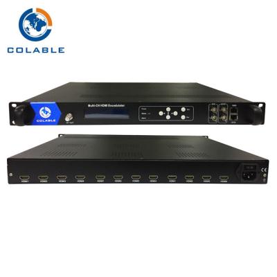 China 12 Hafen Hdmi-Kodierer-Modulator, System HDMI Digital CATV, zum des Kodierer-Modulators zu verkabeln zu verkaufen