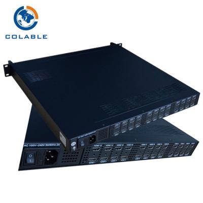 China Maximum 24 Kanaal HD aan de Codeurmodulator van DVB T met Multiplextelegraaf COL5011U - NH1 Te koop