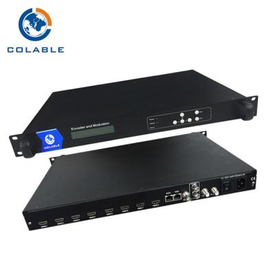 China Digital-Audiovideo HD Sd zum Kodierer-Modulator Rfs QAM mit 4/8 kanalisieren Input COL5011U zu verkaufen