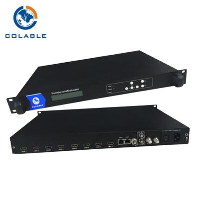 Cina 8 CH HDMI al convertitore del coassiale di rf, MPEG di HDMI - 4 modulatore COL5011U del codificatore di H 264 rf in vendita