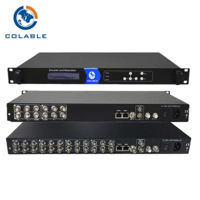 China 4 modulador del codificador del Ch 8 Ch Digitaces, MPEG - 2 sistemas de pesos americanos al modulador del codificador de DVB T en venta