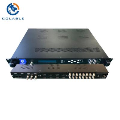 China Headend Qam Transmodulator DVB-S2 a DVB - C DVB - T ATSC - modulador do conversor de T à venda