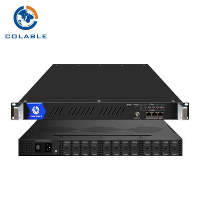 China 24 Channel Over IP Video Encoder Full HD H.264 Video Encoding COL5181H for sale