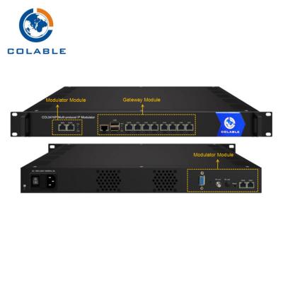 China Conversor de protocolo do IP ao multi modulador QAM DVB do RF do canal - T ISDB - saída COL5416P de T à venda