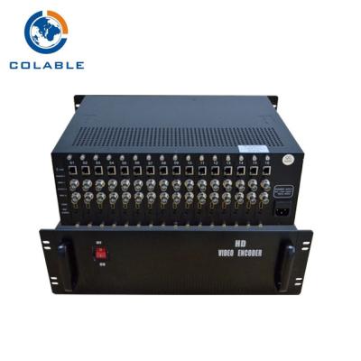 China Hotel IPTV Solution 48 Channels (16HD + 32CVBS) Live Stream Encoder COL8316HA for sale