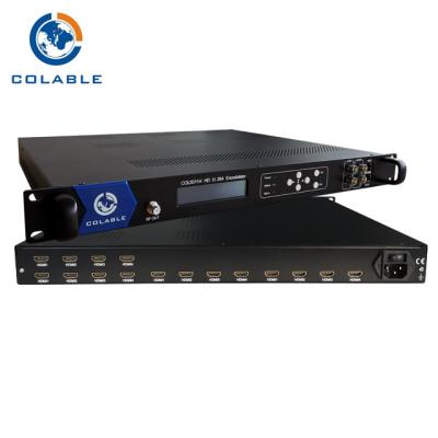 Cina 12 video modulatore HDMI di Manica HD a ISDB - modulatore COL5011H del codificatore di T in vendita