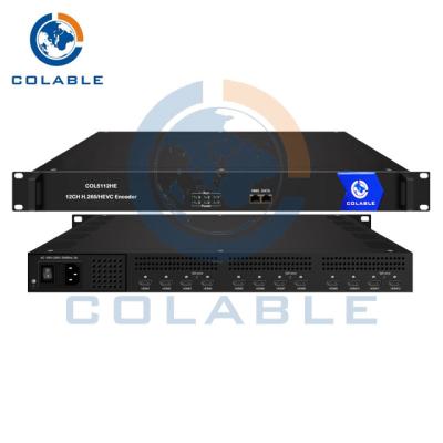 China codificador video COL5112HE del codificador H.265 del hardware de 4K HD SDI H.264 H.265 HEVC en venta