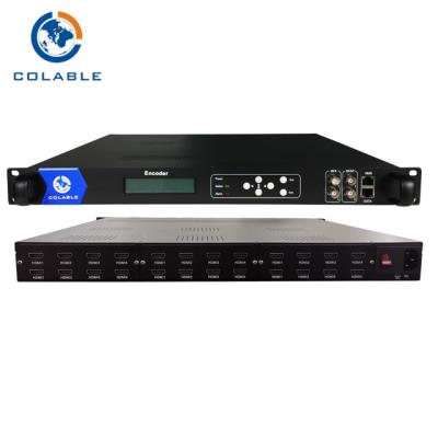 China 24 codificadores HDMI IPTV de los canales MPEG-4 AVC/H.264 que fluyen el codificador COL5011F en venta