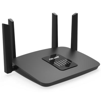 China dubbele de Bandrouter van 802.11AC 1200Mbps draadloos-AC met 4 LAN haven col.-AC06 Te koop