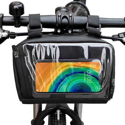 China Multi-Functional Frame Bag Bicycle Bag Handlebar Bike Bag Waterproof Bike Waist Bag for sale