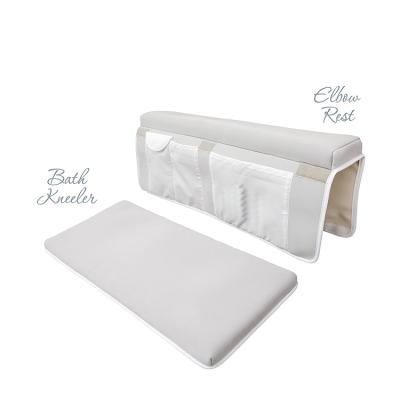 China Useful Safty Baby Bath Kneeler Non-slip Waterproof Pad And Elbow Rest for sale