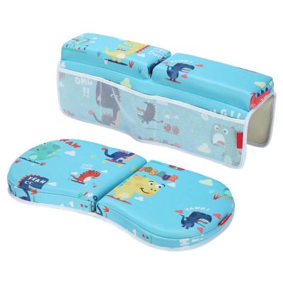 China Sustainable Custom Baby Bath Kneeler With Elbow Rest Pad Set Mat Cushion Kneeling Bathing Non-Slip Thick for sale