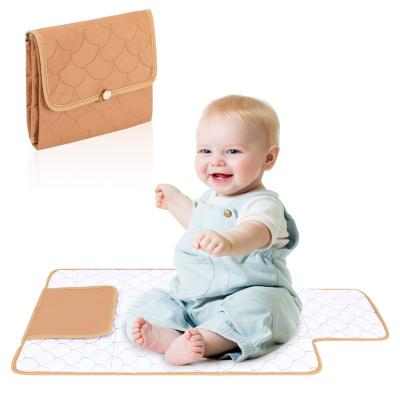 China Baby Changing Pad Portable Baby Diaper Pad Pattern Table Pad Water Resistant Baby Diaper Changing Bag Custom Newborn for sale