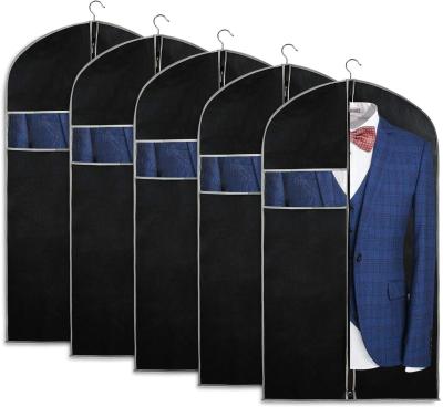 China Dustproof Custom Storage Garment Suit Cover Bag Garment Bag Suit Bag Customized Men's Suit Cover for sale