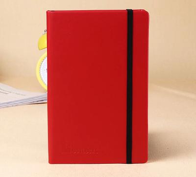 China Custom A6 red moleskine diary LN-013 for sale