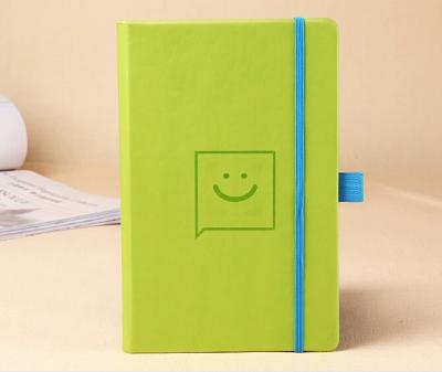 China A5/ A6 Green moleskine notebook printing LN-013 for sale