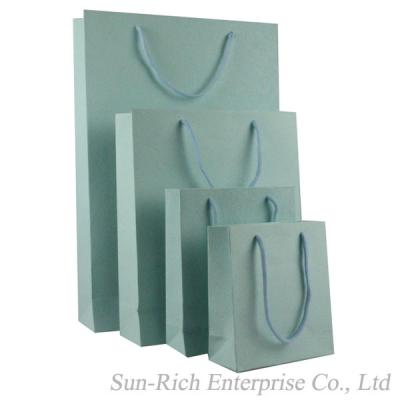 China Solid color paper Shopping bag gift box for sale for sale