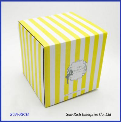 China Custom design colorful corrugated paper box CBX-005 for sale