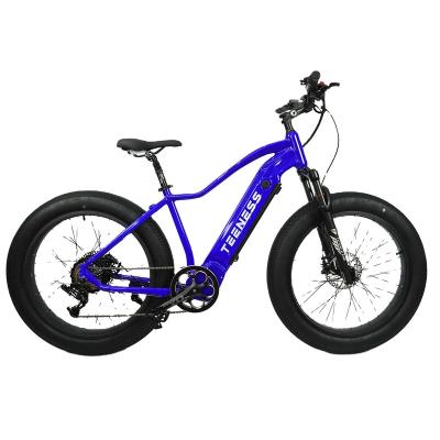 China China Factory Aluminum Alloy 26 Inch Electric Mountain Bike For Man Electric Bicycle Hidden Battery Gear Motor 48V 750W for sale