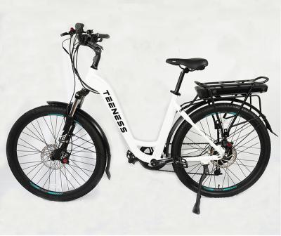 China Aluminum Alloy High Torque 350w MTB Electric ebike Mountain Cycling 27.5inch Electric Bicycle For Female for sale