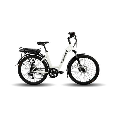 China Chinese Aluminum Alloy Manufacturer Teeness 27.5inch 350w Electric Bicycle City Ebike Popular In Europe for sale