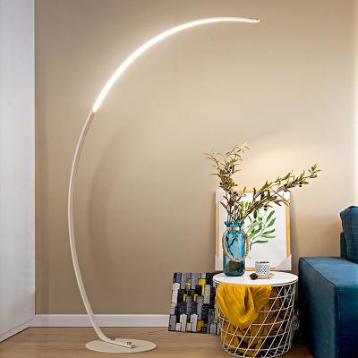 China Wholesale High Quality RGB Factory Hotel 2700K Reading Fishing Rod Fish Arc Long Arm LED Floor Lamp for sale