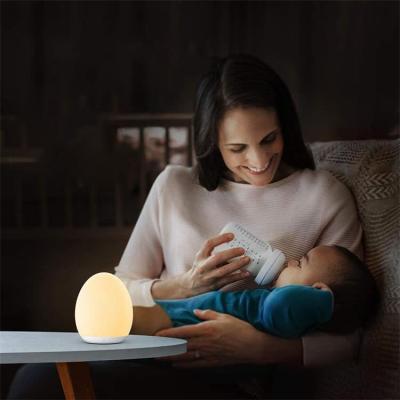 China New-designed multifunctional factory direct sale egg shape for baby night light for sale