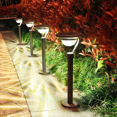 China New IP65 LED Garden Lamp 2021 Modern Led Solar Light Garden Lamp Outdoor Waterproof Energy Saving Garden Street Lamp for sale