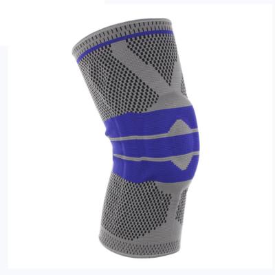 China Professional Workout Weightlifting Silicone Knee Support Power Knee Stabilizer Pads for sale