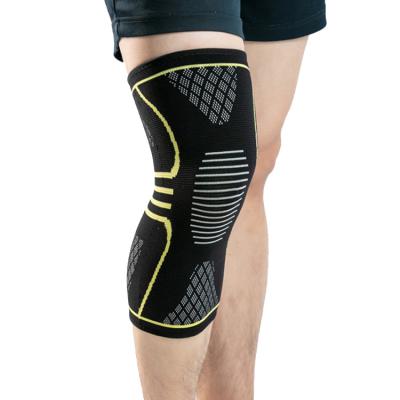 China Workout 3d knitted knee protector elastic knee support outdoor sports knee protector sleeve for sale