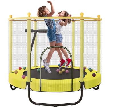 China With protective net outdoor/indoor trampoline with Enclosure net and safety jumping mat cover for kids for sale