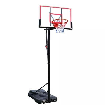 China Outdoor Basketball Court High Quality Basketball Hoop for Kids/Teenager Basketball Equipment, Adjustable Backboard for sale