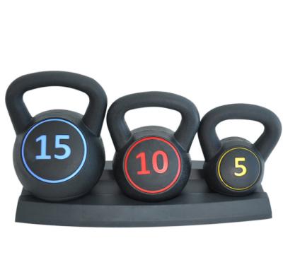 China Quality Fitness products High Quality Personalized 5LB 10LB 15LB 30LB Ergonomic Custom Rubber adjustable Kettlebells set for sale