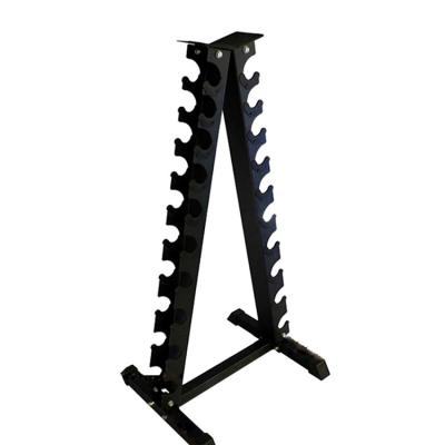 China Commercial Convenient 10 Pairs  Dumbbell Rack / 10 Tier  Dumbbell Holder for sale