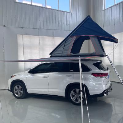 China Roof Top New Fashion 2-4 Person Car Tent Waterproof 4wd Car Camping Aluminium Hard Shell Roof Top Tent for sale