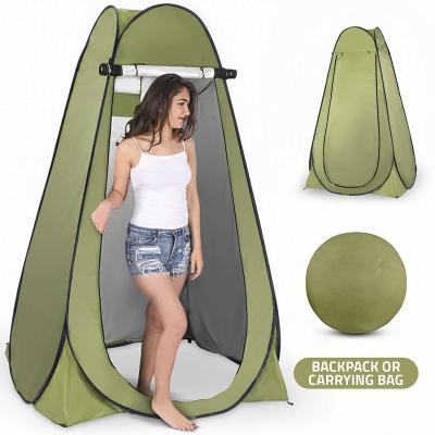 China Camouflage/Field Game Instant Portable Outdoor Shower Automatic Tents Camp Toilet Changing Room Rain Shelter Pop Up Privacy Shower Tent for sale