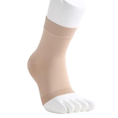 China 2023 Wholesale Tuozhen Spandex And Nylon Open Toe Compression Socks Recovery Foot Sock Open Plantar Sock Ankle Support for sale