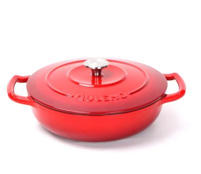 China Sustainable Stored Sustainable Hot Sale Cast Iron Cookware Stainless Steel Cassole for sale