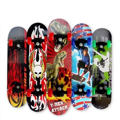 China Child 24 inch mini kids skateboard Chinese wood maple skate board deck toy skateboard for sale