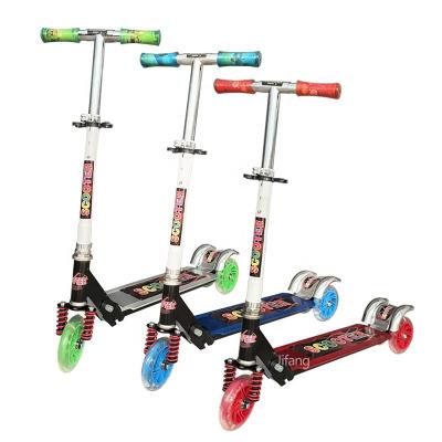 China Youngsters OEM kick scooter aluminum scooter easy to fold foot scooter for age 6+ teens&kids for sale