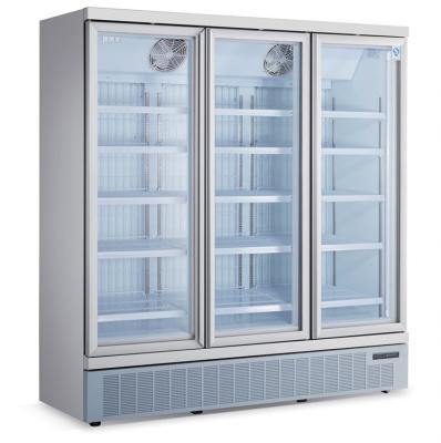 China Commercial Single-Temperature Gelato Ice Cream Display Freezer Ice Popsicle Fridge Display Fridge Supermarket Chest Showcase for sale