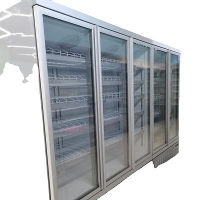 China Single-temperature Wall Supermarket Ice Cream Site Combo Display Blast Chest Freezer for sale