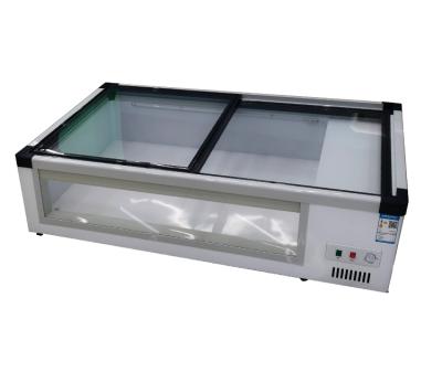 China 178L Small Double-temperature Freezer Showcase for sale