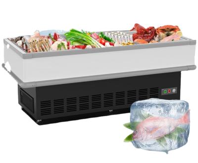 China 182L Dual-temperature Seafood Cabinet Chest Freezer for sale