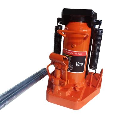 China Hydraulic Track Lifting Steel Toe Jack 10 TON Tool Claw Jack for sale