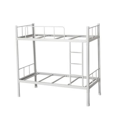 China Wholesale School Furniture Military Bed Double Bunk Bed Metal Steel Beds for sale