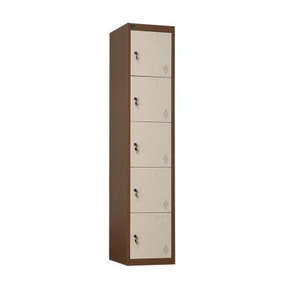 China Hot Sale Office Staff Clothes Storage Steel 5 Door Locker Room Locker for sale