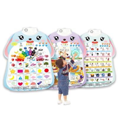 China Early Education Toy 1-1 Instruction Early Childhood Early Education Children's Wall Audio Chart for sale