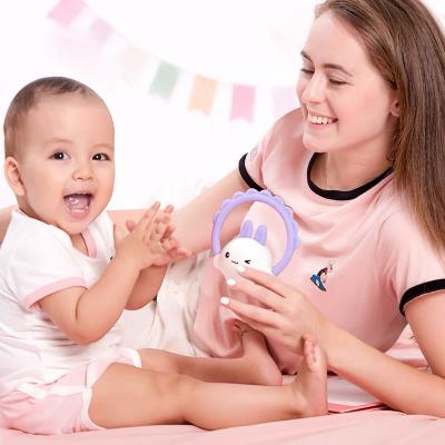 China Wholesale Safety Dimdu Music Smart Silicone Educational Teether Kids Ratchet Toys for sale